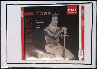 FRANCO CORELLI heroes EMI UDEN VG+/EX (CD Album, Klassik, EMI Classics) - Bild 1 von 3