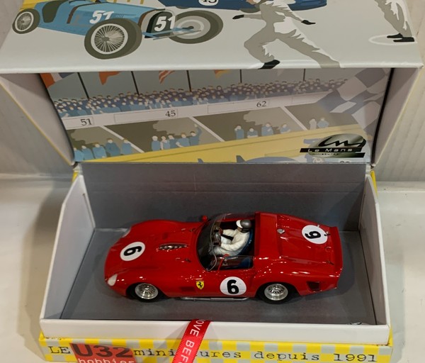 Slot Car Le Mans Miniatures 132072M Ferrari 330 Tri #6 24H Le Mans 1962 P. Hill-image