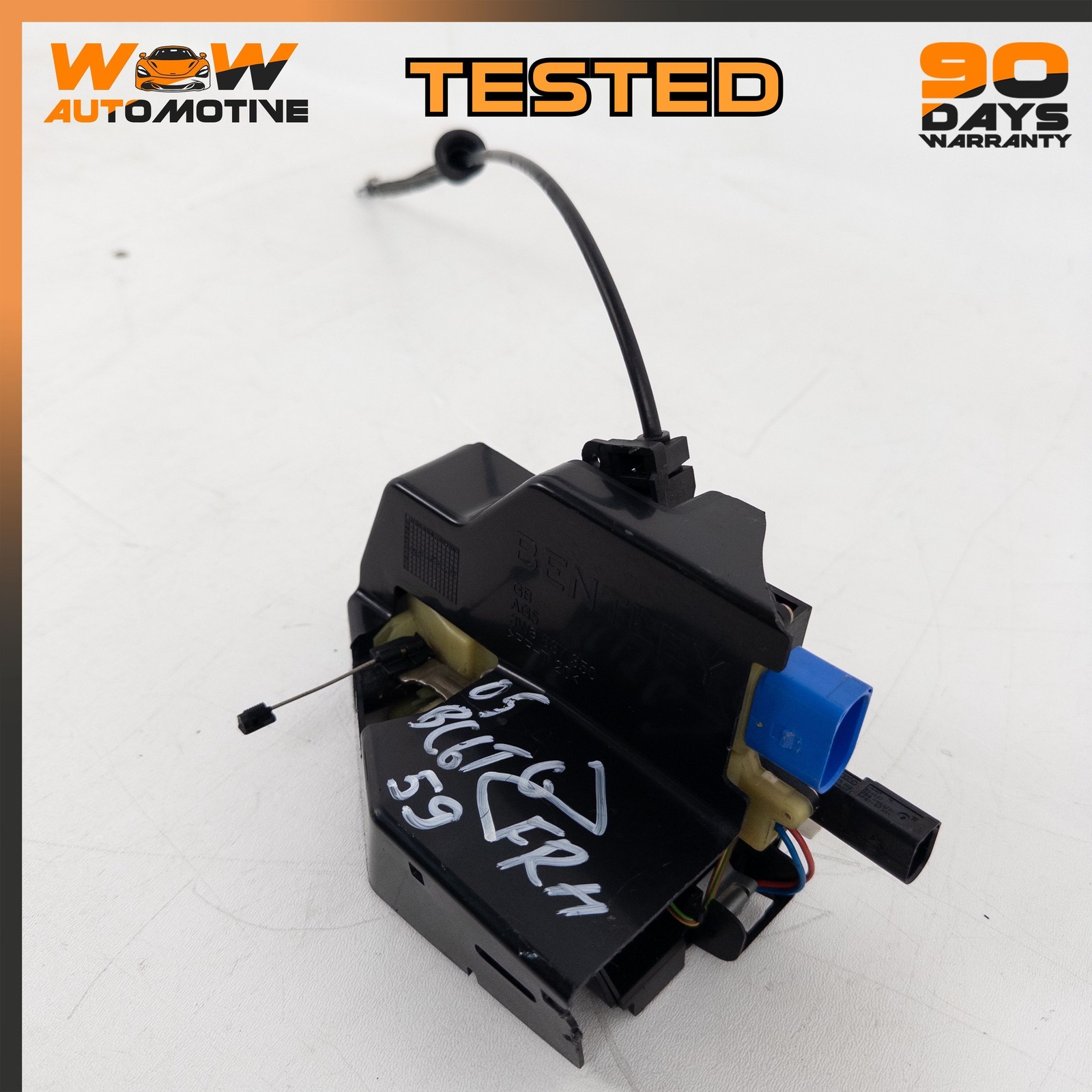 04-11 BENTLEY CONTINENTAL GT RIGHT PASSENGER SIDE DOOR LOCK LATCH ACTUATOR OEM