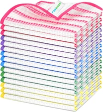 Paquete de 15 Toallas de Fibra de Madera Absorbentes para Cocina Casa Auto