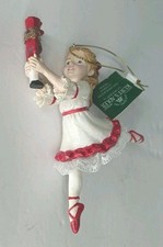 Kurt Adler 6" Resin Clara Nutcracker Christmas Ornament