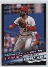 2020 Topps Decades Best Series 2 Pitchers Black /299 Bruce Sutter #DB-69 HOF 1i8