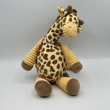 Bunnies By The Bay Giraffe Plush Stuffed Animal 12  Sewn Eyes Yellow Brown Spots