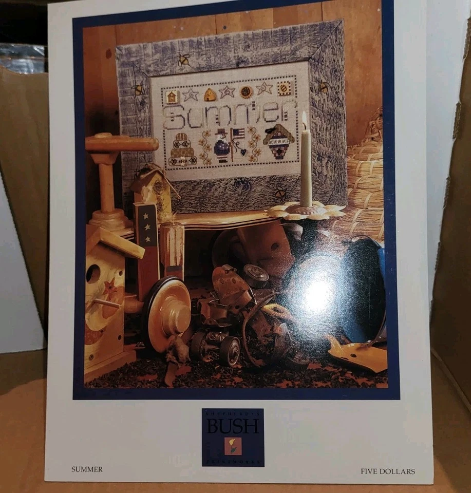 Shepherd's Bush Summer Cross Stitch Pattern Leaflet  - Image 2 of 3