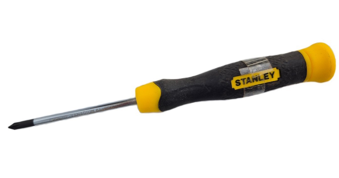 STANLEY Pozi SCREWDRIVER PZ0 x 60mm MAGNETIC Precision POZIDRIV 145mm Cr-V Steel