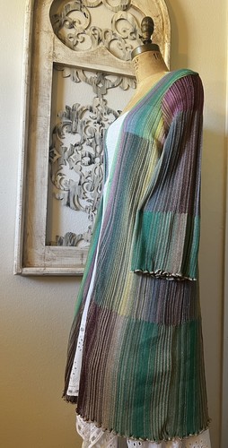 Missoni Long Cardigan Jacket Open Front Size 44