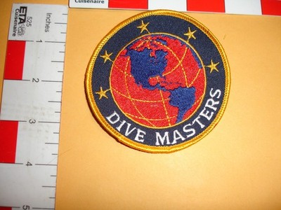 Vintage Scuba Dive Master Patch