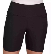 Lady Hagen Women's Golf Shorts Sculpt 10'' Pull-On Black Size M