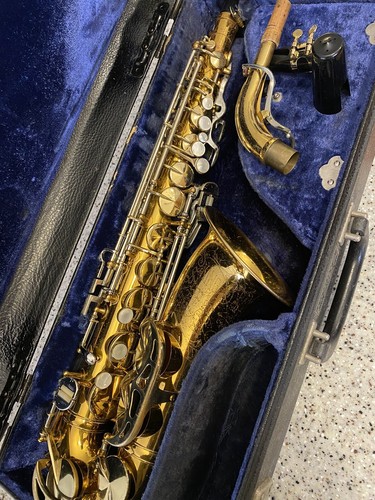 King Super 20 Alto Sax Made In East Lake, Ohio Original Case Meyer M/P Very Nice - Picture 10 of 12