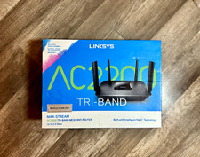 Linksys Mesh Wifi 5 Router, Tri-Band, 2,000 Sq. ft Coverage, Supports Guest WiFi