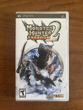 Monster Hunter Freedom 2 (Sony PSP, 2007) COMPLETE! Tested & Works!