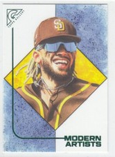 2021 Topps Gallery FERNANDO TATIS JR. /250 GREEN MODERN ARTISTS SAN DIEGO PADRES