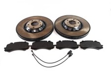 Bentley Bentayga front brake pads and rotors low dust