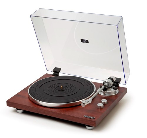 Giradischi hi-fi MUSE Uscita Bluetooth Pitch Control MT-109WTO Testina AT Legno - Imagen 1 de 4