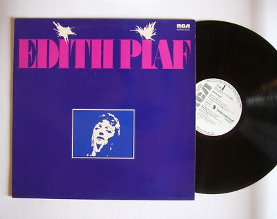 Edith Piaf Edith Piaf GER LP 1975 Rare RCA Whitelabel Promo