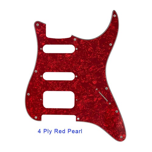 Golpeador de guitarra para EE. UU. Fender Strat HSS sin orificio de control opción multicolor - Imagen 23 de 27
