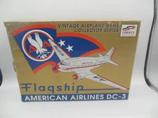 Spec Cast 45013 American Airlines DC-3 Flagship Vintage Airplane Bank