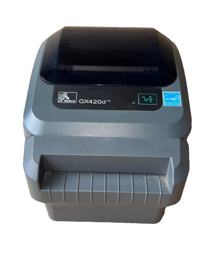 Zebra GX420d Label Printer Direct Thermal 203dpi USB Serial Parallel Cutter