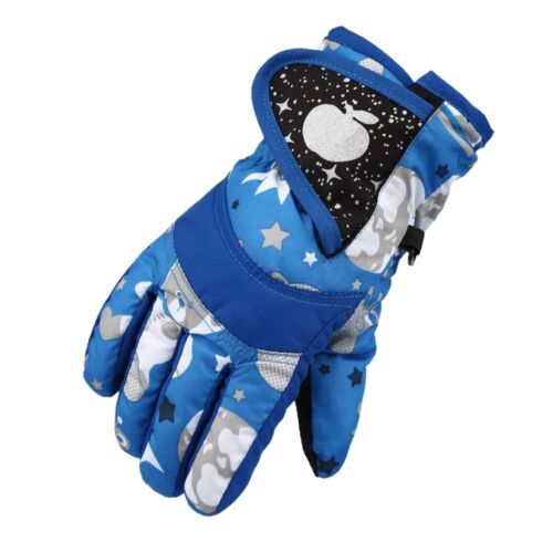 Windproof Children Ski Gloves Waterproof Winter Warm Mitten Mountaineering - Picture 16 of 19