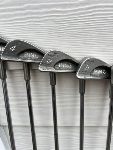 Ping Karsten I Black Dot 2-9 Iron Set Steel Regular + Karsten II Wedge - Picture 3 of 9