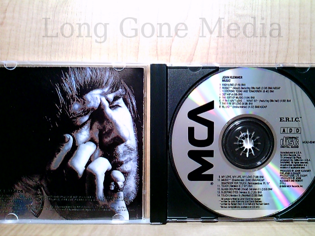 Music by John Klemmer (CD, 1989, MCA Records) | eBay