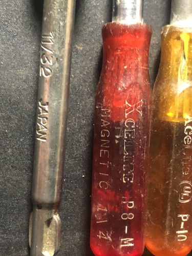 3 Vintage Xcelite + 1 Japan Nut Drivers And 1 XceLite Mutitool W/ Phillips/flat - Picture 5 of 18
