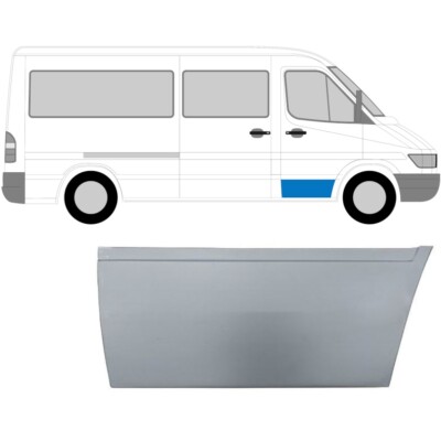 Für Mercedes Sprinter VW LT 1995-2006 Vorne Tür reparatur blech Rechts