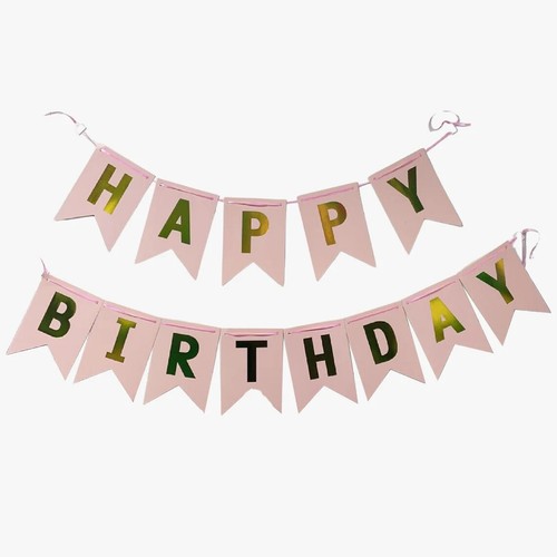 SILVER BANNER 16" HAPPY BIRTHDAY ALPHABET LETTER FOIL BALLOONS BUNTING BANNER UK - Picture 46 of 89
