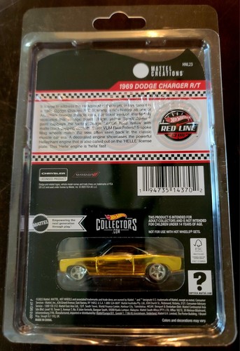 Hot Wheels 2020 - 2023 RLC 1969 Dodge Charger R/T Black, Purple, Yellow (3x) - Picture 8 of 8
