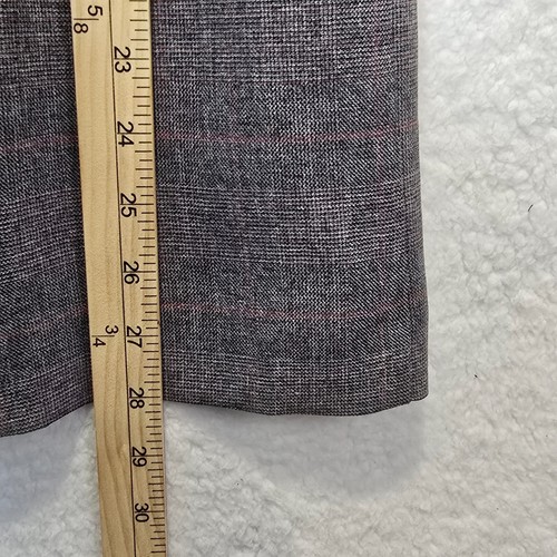Vtg Inner Visions Ship n Shore Pencil Skirt Womens 14 Midi Plaid Houndstooth USA - Picture 7 of 10
