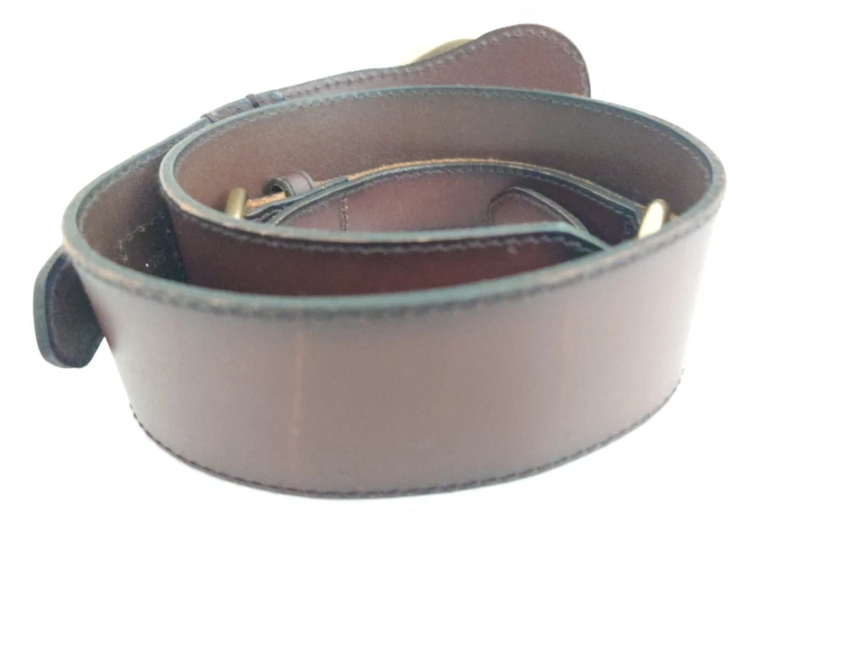 Cinto de couro italiano feito na China RALPH LAUREN 428102776-0SG tamanho M - Imagem 4 de 4