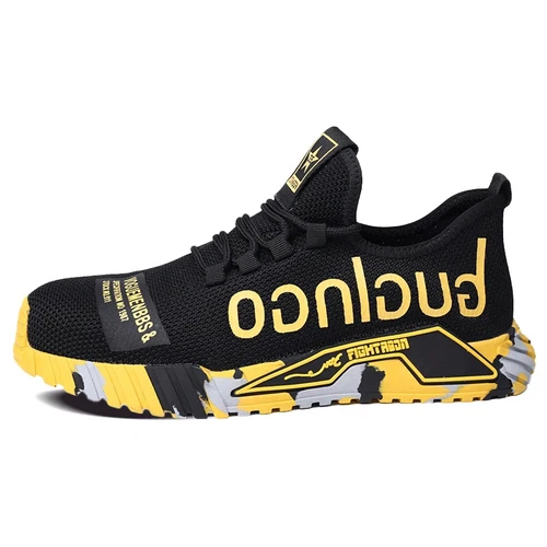 Stahlkappe Arbeit Sicherheitsstiefel Herren Outdoor Schuhe Pannensicher High Top Sneaker - Bild 16 von 32