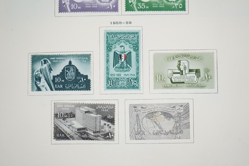 MIDDLE EAST 1920s–1960s COLLECTION OF 500+ STAMPS MINT & USED IN A SCOTT ALBUM - Picture 24 of 24