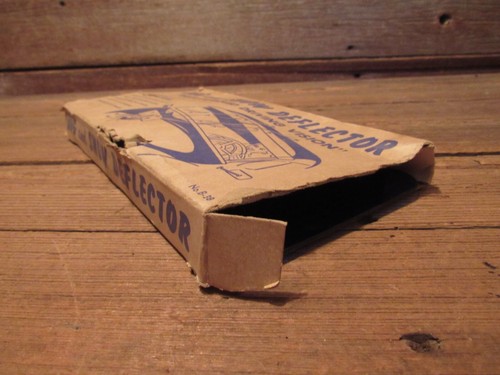 Vintage NOS Bug & Snow Deflector No. B-38 Rain Air Wind Snow Clear Blue - NEW! - Picture 11 of 12
