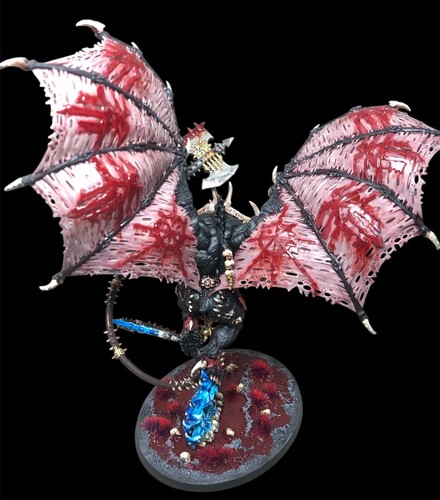 Bloodthirster Of Khorne Model Pro Painted Warhammer 40k Age Of Sigmar Commission - Picture 4 of 5