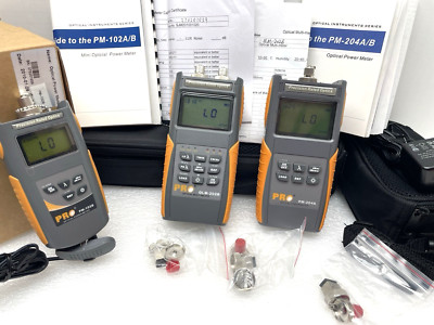 PRECISION RATED OPTICS POWER METER MULTI-METER OLM-202BPM-204A PM-102B TESTED