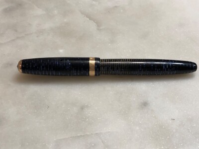 MINT 1946 Parker Vacumatic Fountain Pen Azure Blue Pearl | eBay