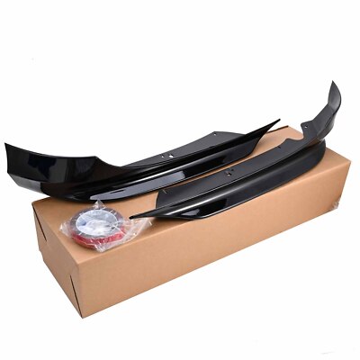 Front Spoiler Ecken Flaps Splitter passend für BMW 3er E90 E91 2008-2012
