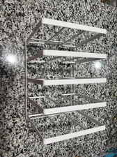 Made By Design Steel Kitchen Cabinet Pan Organizer White 13"L×9"W×10"