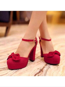 red glitter slip on shoes