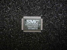 SMC FDC37C663QFP SMC IC,DISK CONTROLLER,CMOS,QFP,100PIN **NEW** 