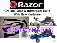 Seat Belt Ground Force Drifter Carts NEW fits Razor Crazy Cart w/hardware