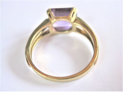 Anillo De Oro 585 Con Amatista, 4,2 g - Imagen 3 de 3