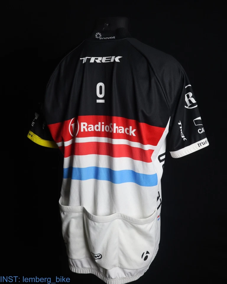 Футболка национального чемпиона Люксембурга RadioShack Nissan 2012 Frank Schleck Xl #0074 - Изображение 2 из 4
