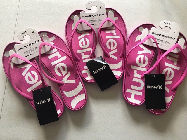 pink champion flip flops