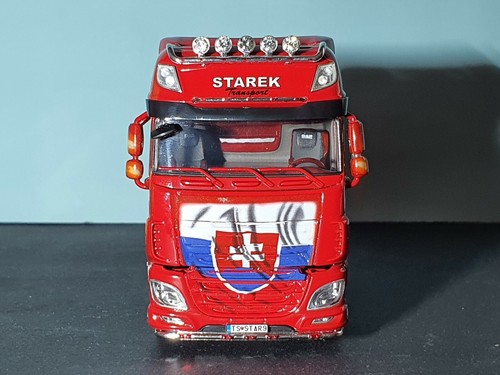 WSI Daf XF Super Space Cab "Starek" limited edition model 1:50 - Picture 8 of 9