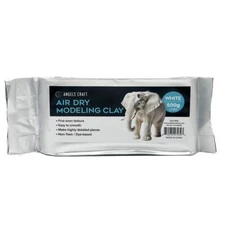 Air Dry Modelling Clay 500g Non Toxic High Detail Professional Grade White