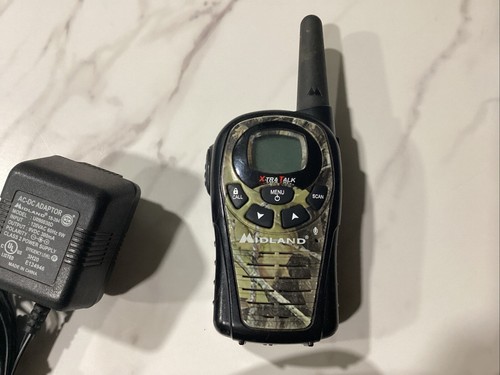 Midland 18CVP6 REV B Desk Top Walkie Talkie 2 Way Charger Base With One Radio - Zdjęcie 4 z 7
