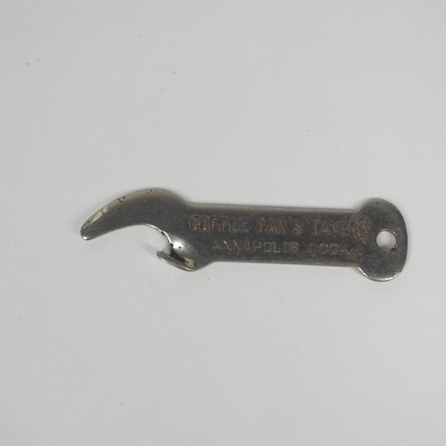 Coffee Dan’s Tavern Annapolis Dock WA Bottle Opener Vintage Bar Advertising