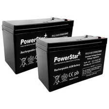 2x 12V 9Ah Battery for APC BACK-UPS XS1500 RBC109 PS-1290 RBC Smart UPS Battery